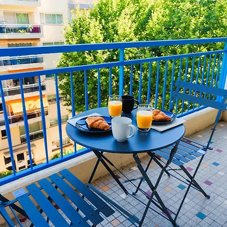 Apartmán 4 Persons - Center - Clim - 2 Mins Of - Juan Les Pins - And Sun