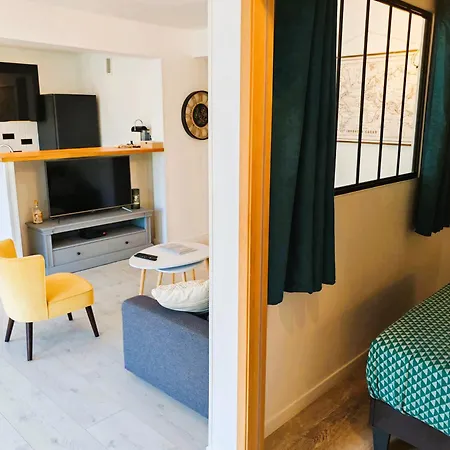 4 Persons - Center - Clim - 2 Mins Of - Juan Les Pins - And Sun Apartmán Antibes