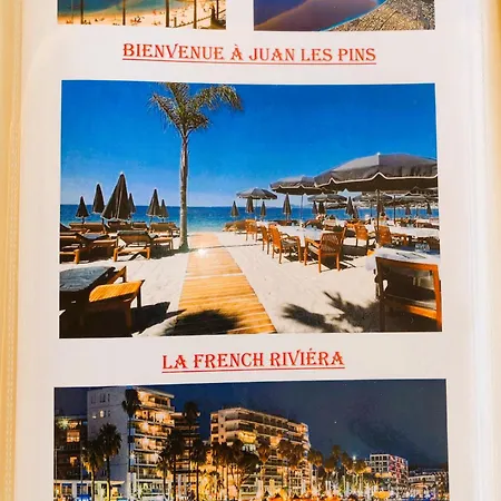 4 Persons - Center - Clim - 2 Mins Of - Juan Les Pins - And Sun *