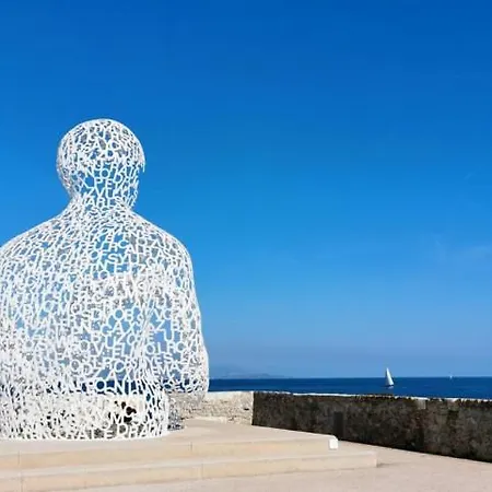 Apartmán 4 Persons - Center - Clim - 2 Mins Of - Juan Les Pins - And Sun Antibes