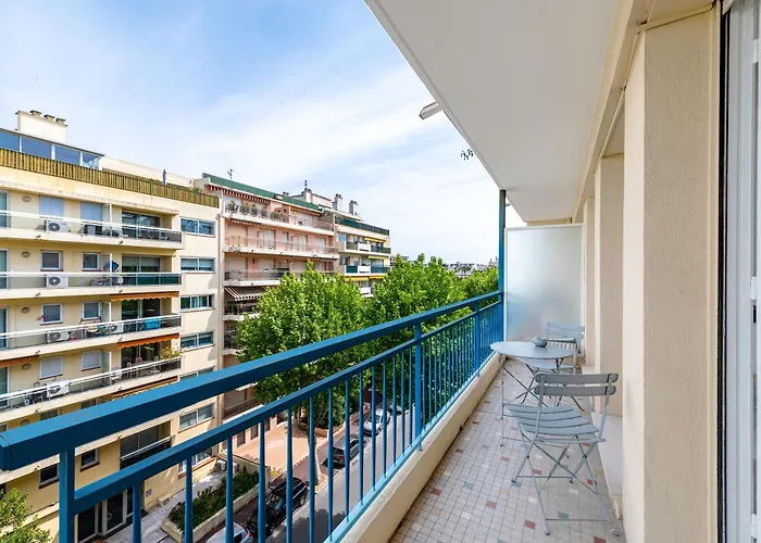 Superbe Appartement Juan Les Pins 2 Min Des Plages * أنتيب
