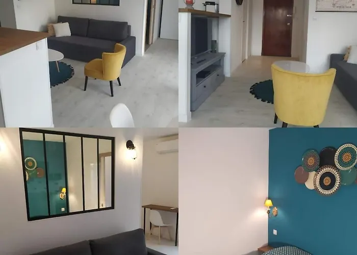 Superbe Appartement Juan Les Pins 2 Min Des Plages شقة