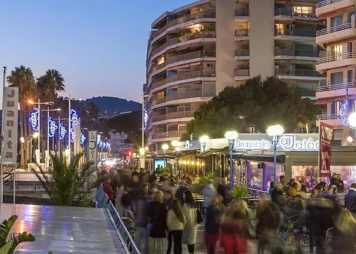 شقة Superbe Appartement Juan Les Pins 2 Min Des Plages