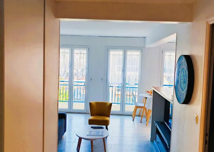 Superbe Appartement Juan Les Pins 2 Min Des Plages *