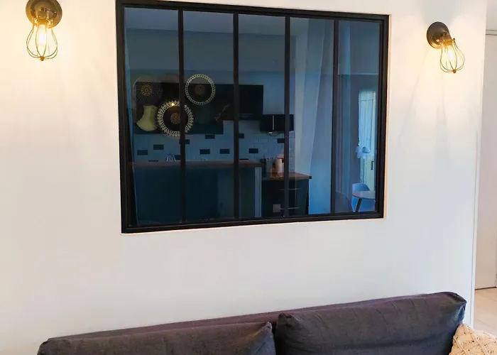 شقة Superbe Appartement Juan Les Pins 2 Min Des Plages *